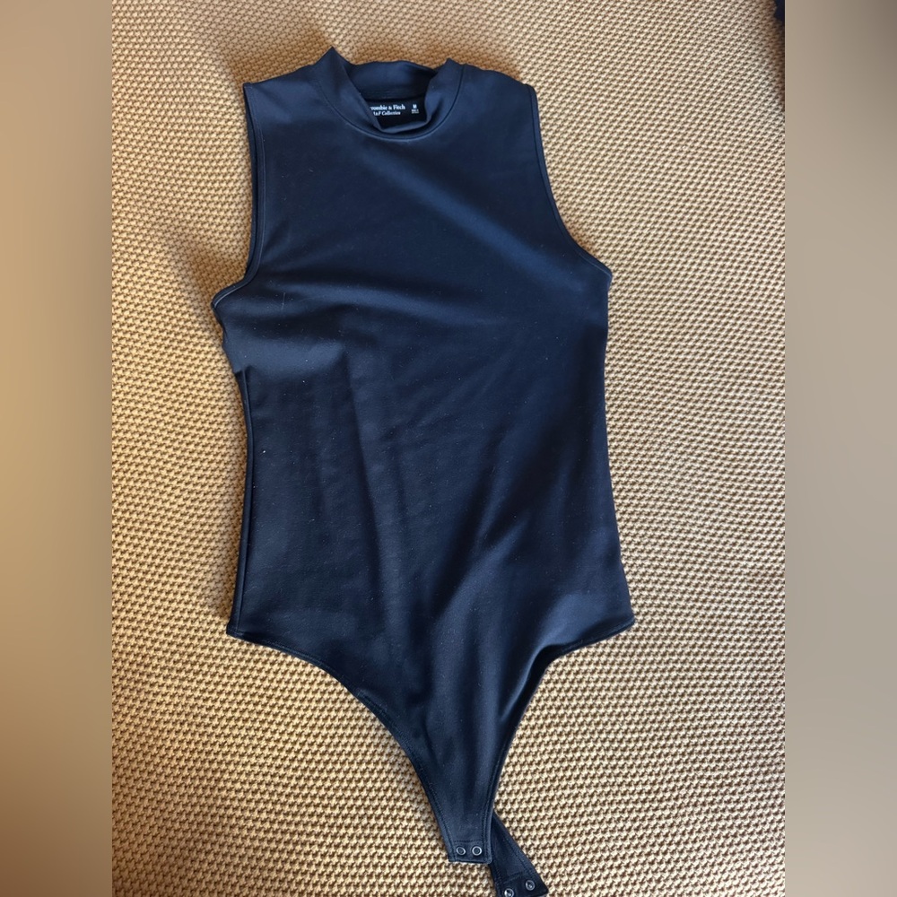 Abercrombie & Fitch Sleeveless Bodysuit, medium